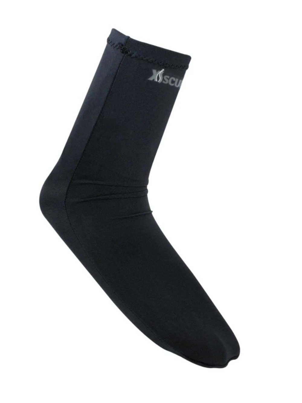 Set of 2 pr XS Scuba Lycra Spandex Dive Socks One Size in Black NWT